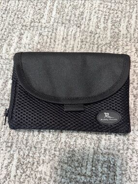 Black Mesh Magnetic Buddy Pouch for Waist